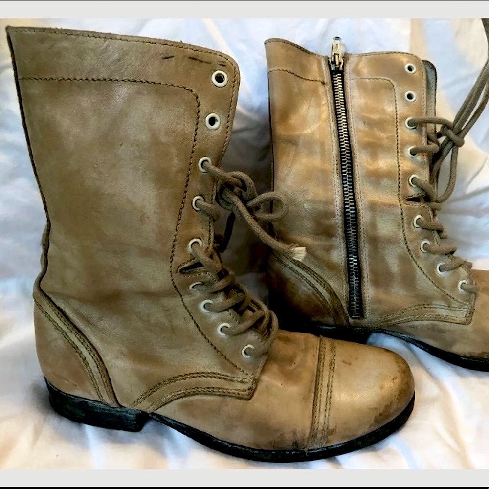 Allsaints Leather Boots - Size 37 (7 - 7.5)